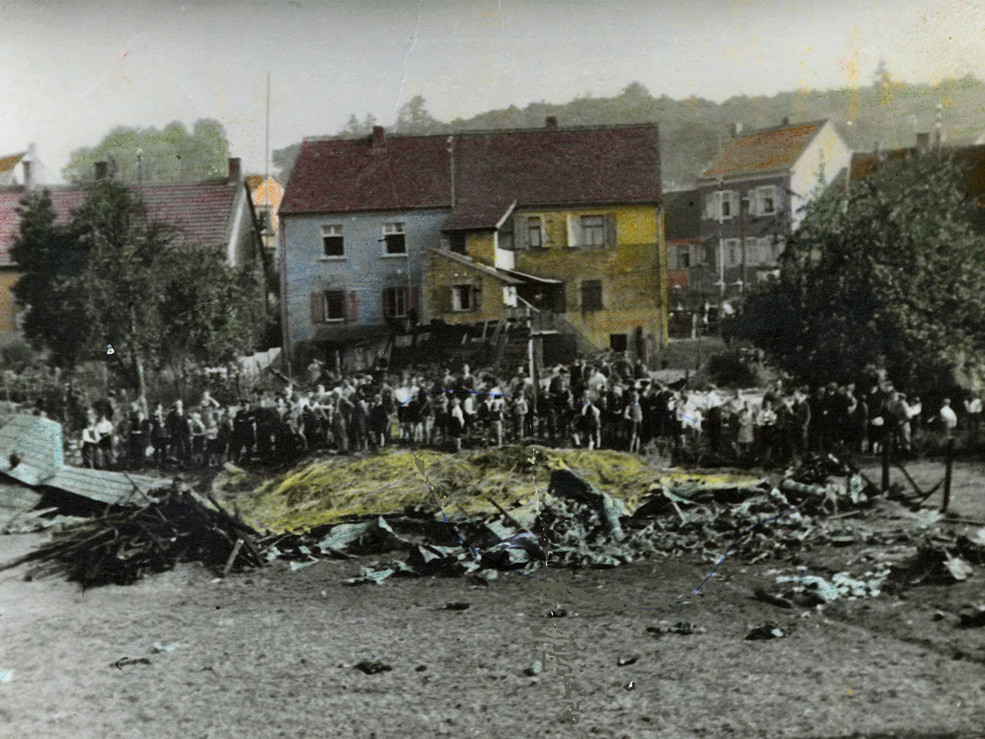 Luftkampf über Rohrbach: Absturz eines französischen Flugzeugs am 9. September 1939.