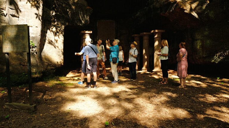 Impressionen der Rundwanderung "Historischer Halberg"